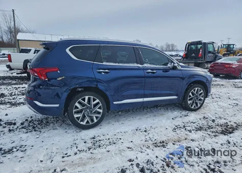 2022 Hyundai Santa Fe Calligraphy из США, поврежденный, VIN 5NMS5DAL1NH387112
